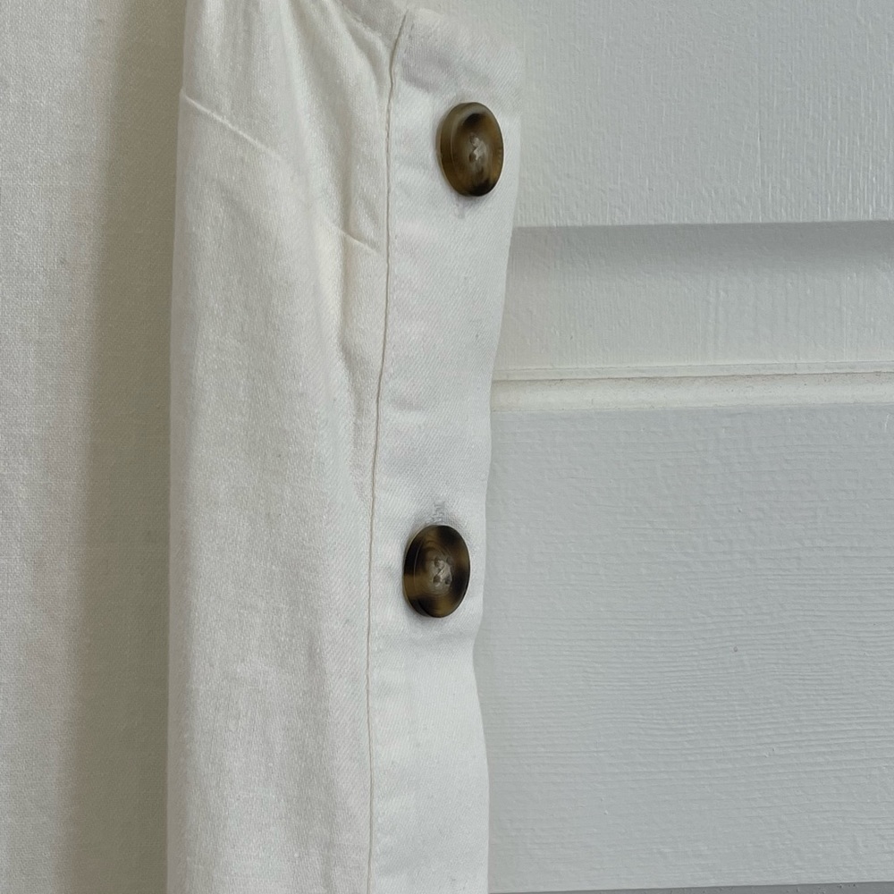 Madewell Side-Button Sheath Dress - Picture 3 of 3